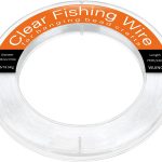 Clear Fishing Line Wire 755 ft, Invisible Fishing Wire Nylon String for Hanging Balloons Crafts Picture Decorations, Clear String for Bracelets Necklaces, Jewelry Making Beading Threads Cords, WUINDID