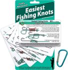 Easiest Fishing Knots: Waterproof Guide on How to Tie 12 Simple Fishing Knots with Mini Carabiner, Perfect for Beginners