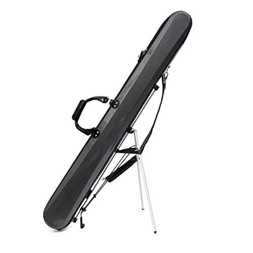 130 cm Angeltasche, 3 kg, Anti-Drop-Angelrucksack, stoßfestes PC-Material, wasserdicht (D 130 cm, DREI Etagen)